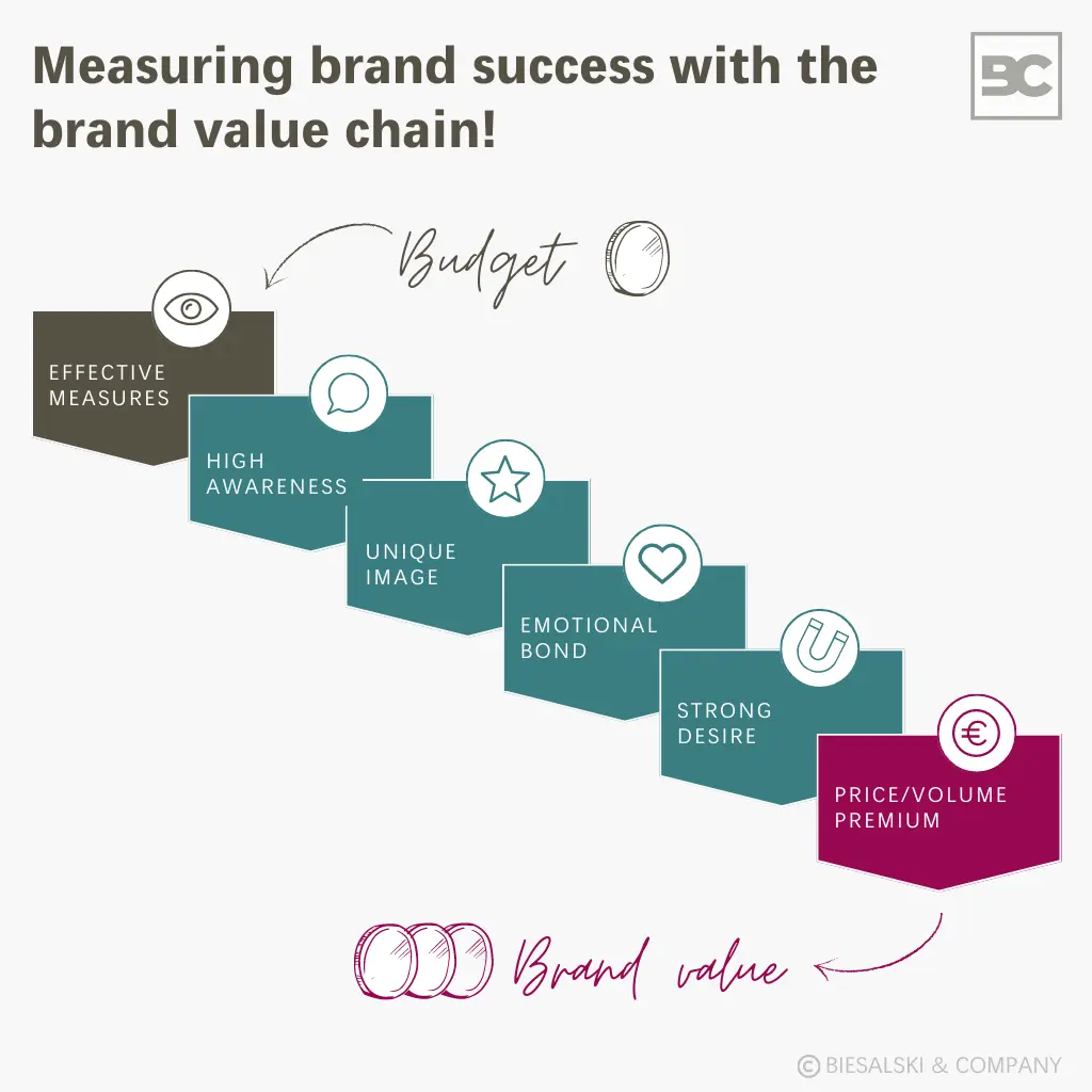 Brand analysis: measuring brand success with the brand value chain