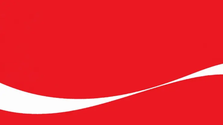 Markenidentität - visuelles Logo Coke