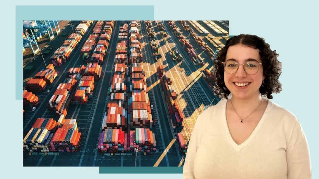 Containerhafen - LkSG-Lieferkettensorgfaltspflichtengesetz