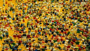Lego Crowd, diverse Charaktere, Menge